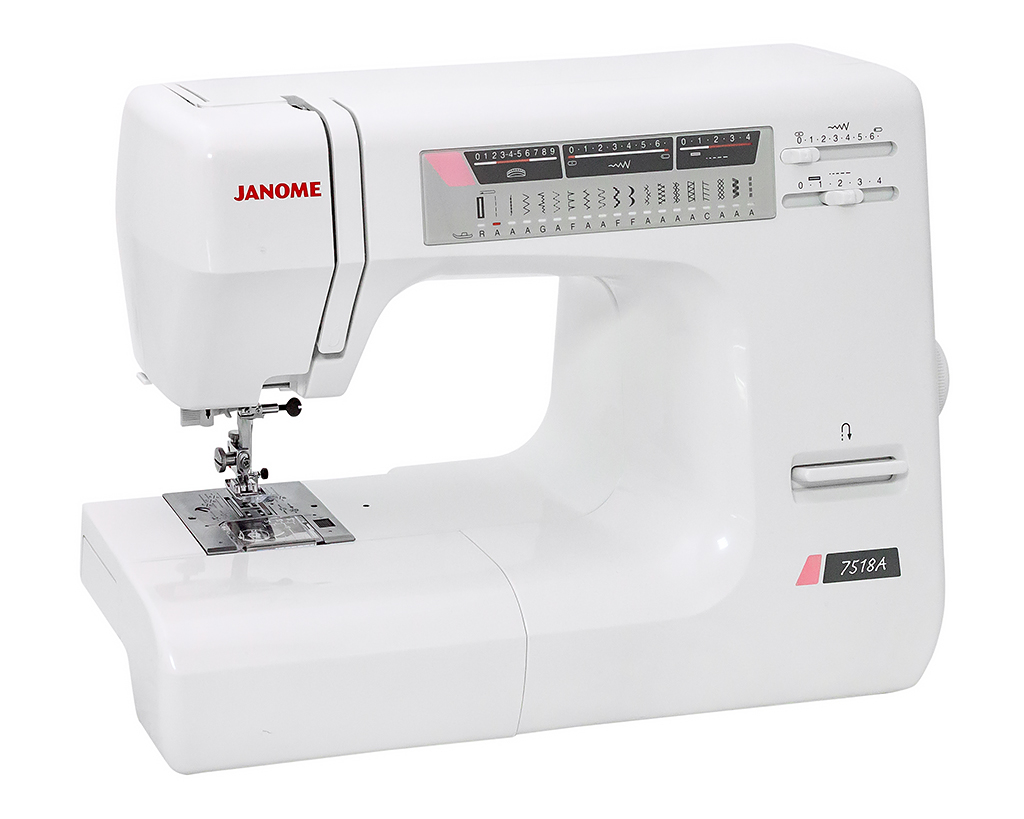 Janome 7518A (с жестким чехлом) - Швейный Мир