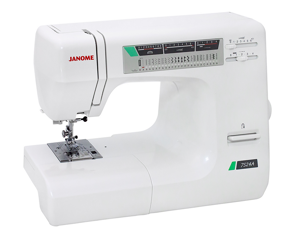 Janome 7524A (с жестким чехлом) - Швейный Мир