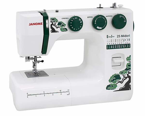 Janome 25 Midori Электромеханическая швейная машина